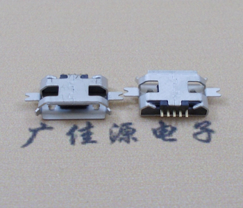 寮步镇MICRO USB 5P接口 沉板1.2贴片 卷边母座