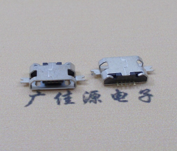 寮步镇MICRO USB B型口 两脚SMT沉板0.7/1.0/1.6直边