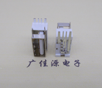 寮步镇USB侧立式短体10.0尺寸 侧插加宽脚5A大电流插座