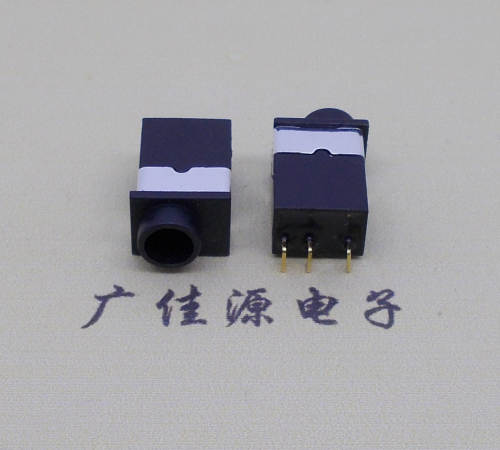 寮步镇PJ-2030防水耳机插座 铜材质铜针2.5/3.5音频插口